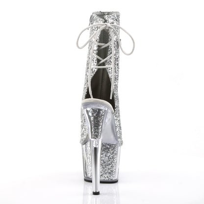 ADORE-1018G *7" Heel, 2 3/4" PF Blacklight Reactive Ankle Boot
