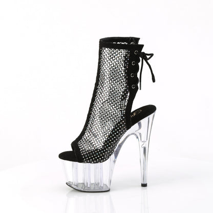 ADORE-1018RM 7" Heel, 2 3/4" PF Open Toe/Heel Ankle Boot