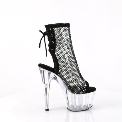 ADORE-1018RM 7" Heel, 2 3/4" PF Open Toe/Heel Ankle Boot