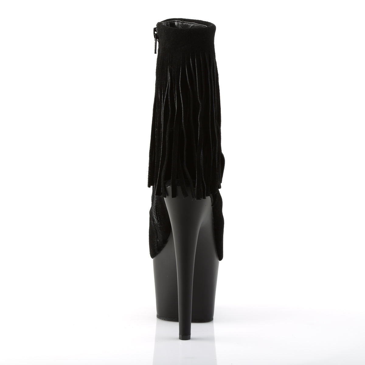 ADORE-1019 *7" Heel, 2 3/4" PF Open Toe/Heel Ankle Boot, Side Zip
