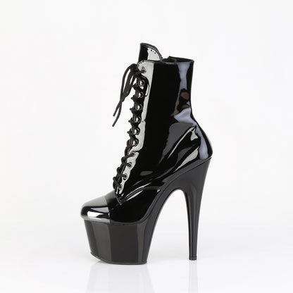 ADORE-1020ESC 7" Heel, 2 3/4" PF External Steel Cap Ankle Boot, Side Zip