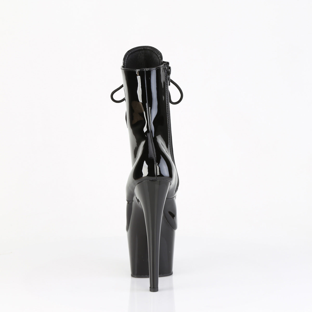 ADORE-1020ESC 7" Heel, 2 3/4" PF External Steel Cap Ankle Boot, Side Zip