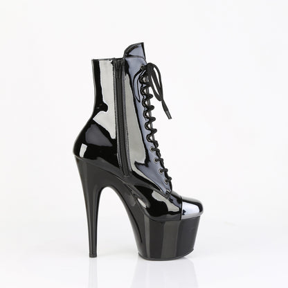 ADORE-1020ESC 7" Heel, 2 3/4" PF External Steel Cap Ankle Boot, Side Zip
