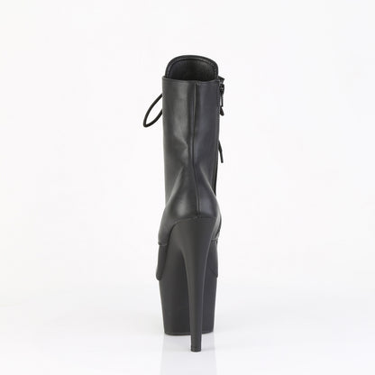 ADORE-1020ESC 7" Heel, 2 3/4" PF External Steel Cap Ankle Boot, Side Zip