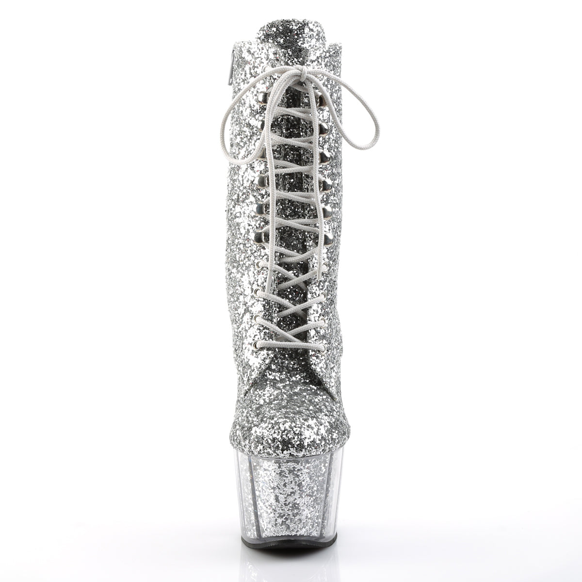 ADORE-1020G *7" Heel, 2 3/4" PF Glitter Ankle Boot