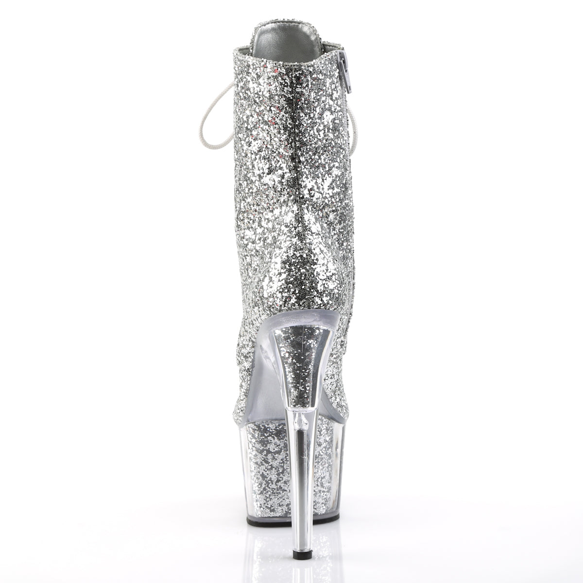 ADORE-1020G *7" Heel, 2 3/4" PF Glitter Ankle Boot