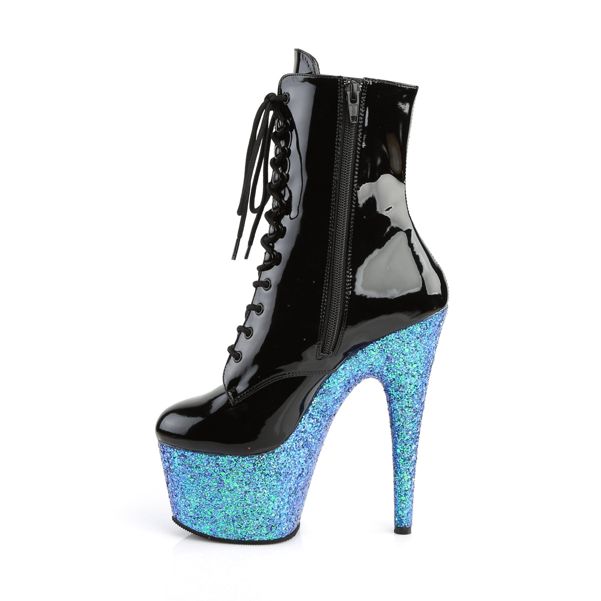 ADORE-1020LG *7" Heel, 2 3/4" PF Ankle Boot, Side Zip