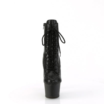 ADORE-1020RS *7" Heel , 2 3/4" PF RS Embellished Ankle Boot, Side Zip