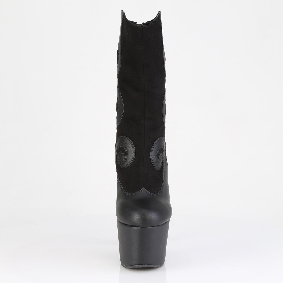 ADORE-1034 7" Heel, 2 3/4" PF Ankle Boot, Back Zip