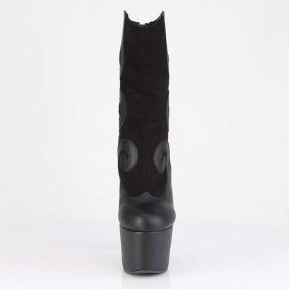 ADORE-1034 7" Heel, 2 3/4" PF Ankle Boot, Back Zip