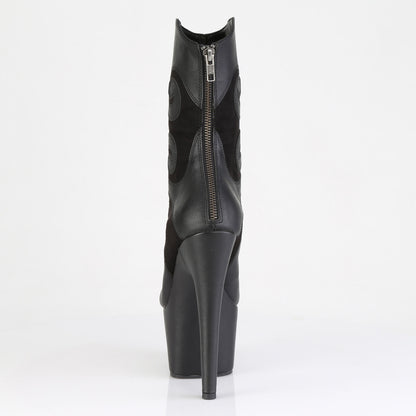 ADORE-1034 7" Heel, 2 3/4" PF Ankle Boot, Back Zip