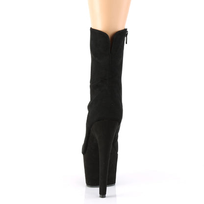 ADORE-1042 7" Heel, 2 3/4" PF Ankle Boot, Inside Zip