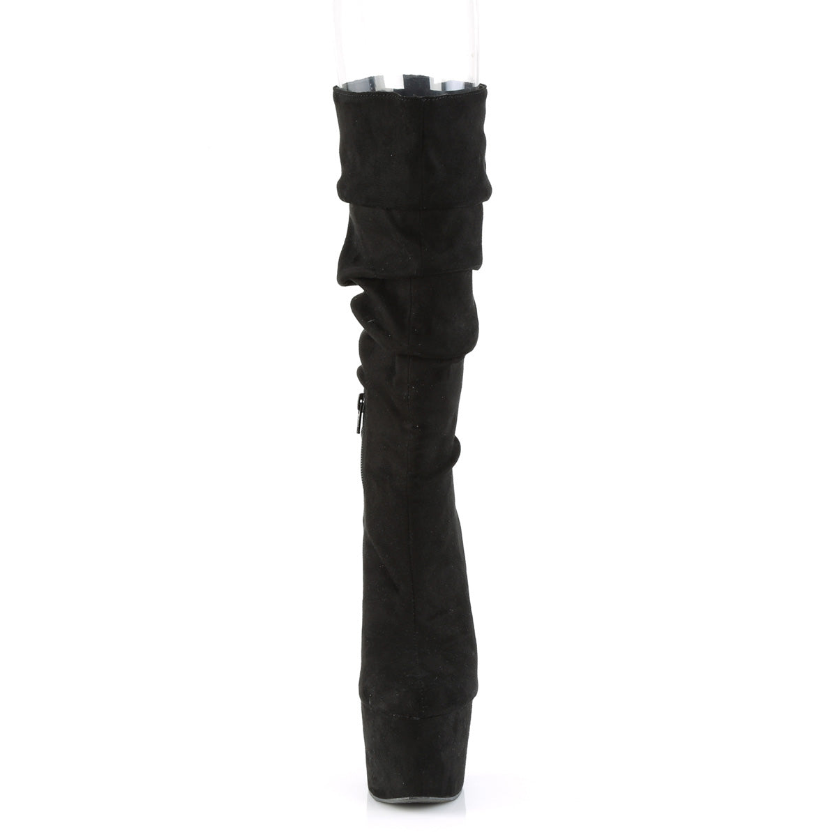 ADORE-1061 *7" Heel, 2 3/4" PF Slouch Mid-Calf Boot, Inside Zip