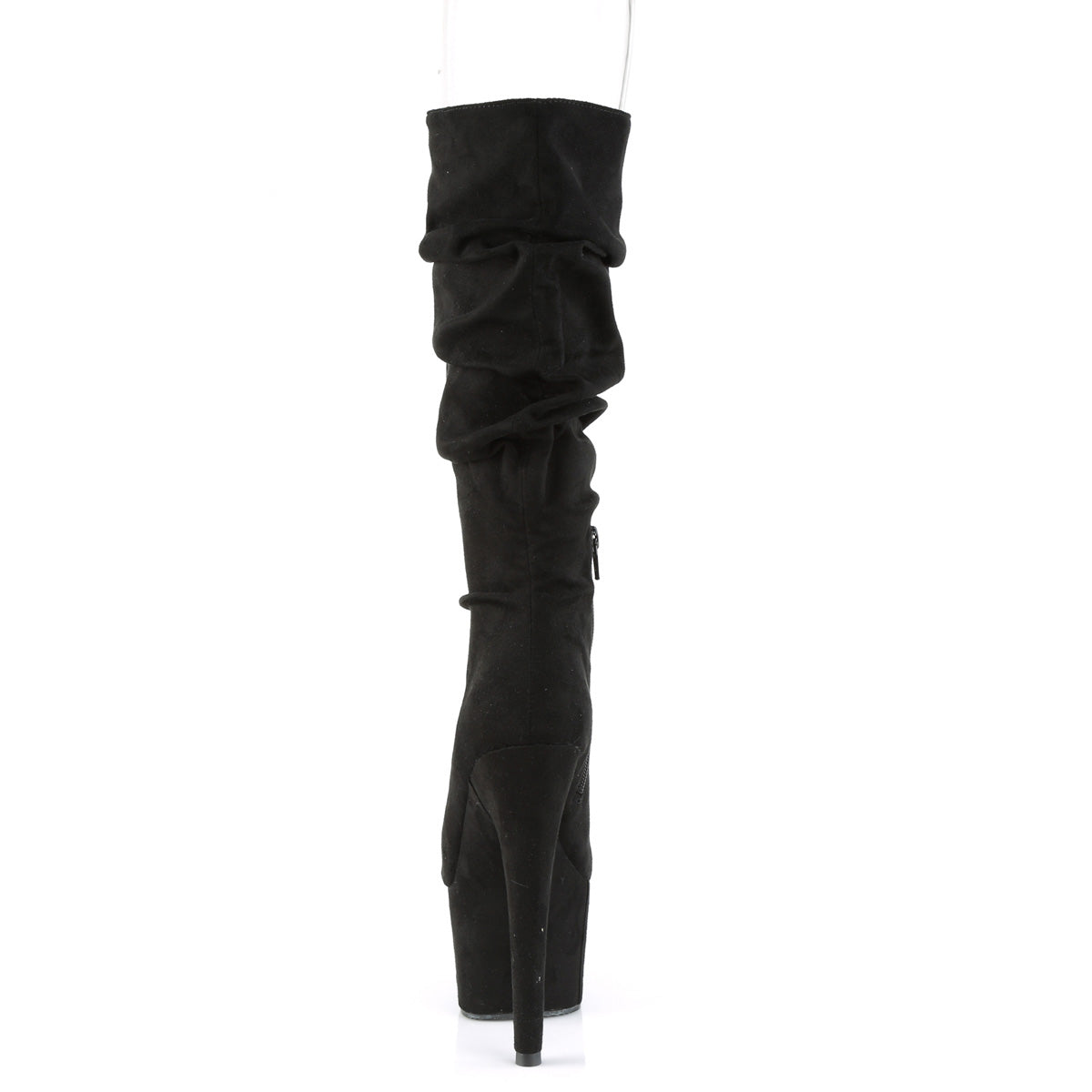 ADORE-1061 *7" Heel, 2 3/4" PF Slouch Mid-Calf Boot, Inside Zip