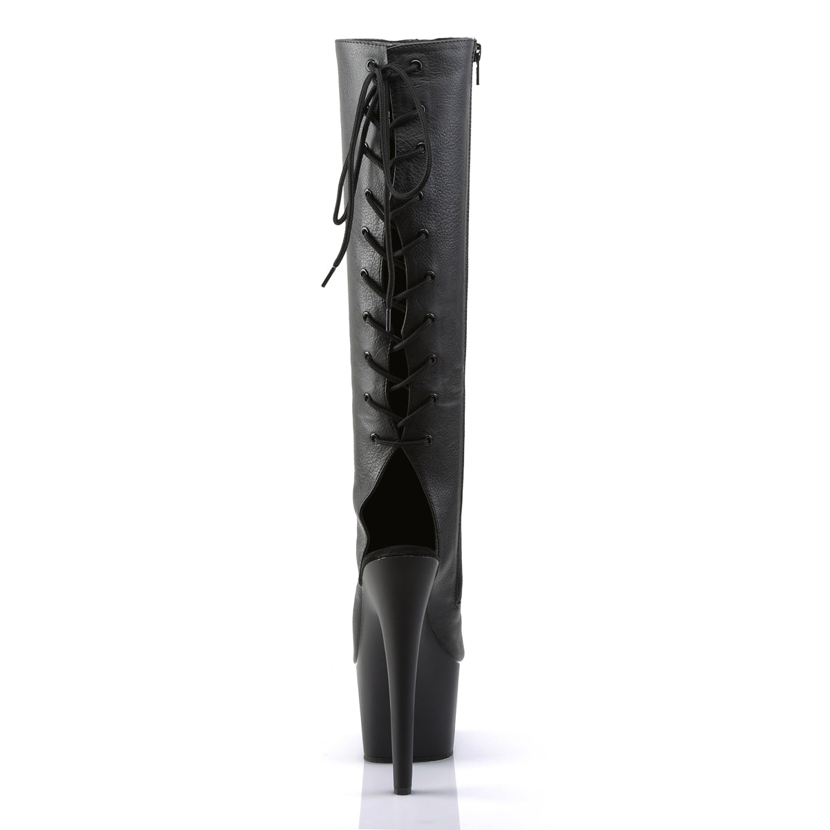 ADORE-2018 7" Heel, 2 3/4" PF Open Toe/Heel Knee BT, Side Zip
