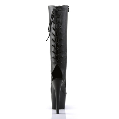 ADORE-2018 7" Heel, 2 3/4" PF Open Toe/Heel Knee BT, Side Zip