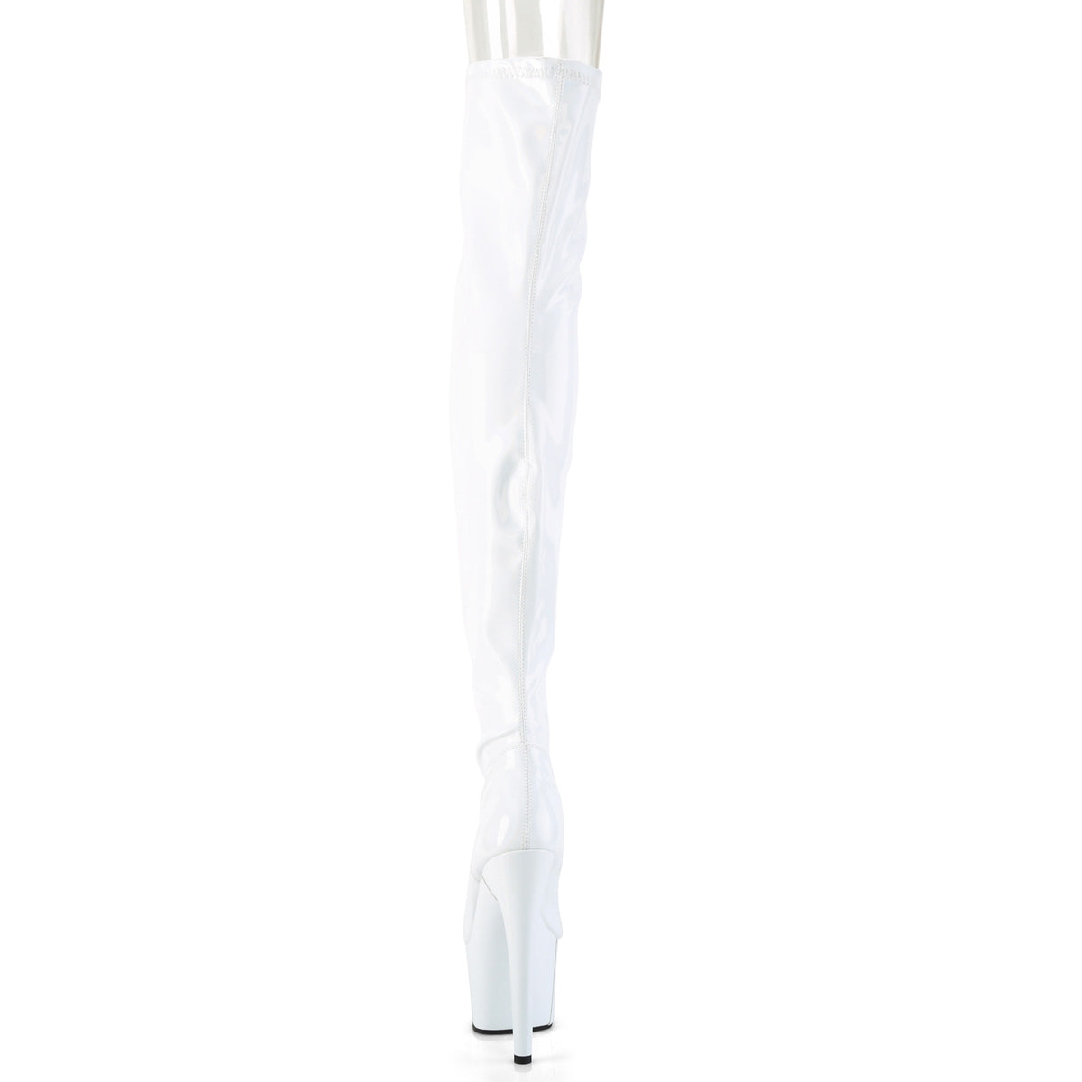 ADORE-3000HWR 7" Heel, 2 3/4" PF Stretch Thigh Boot, Side Zip