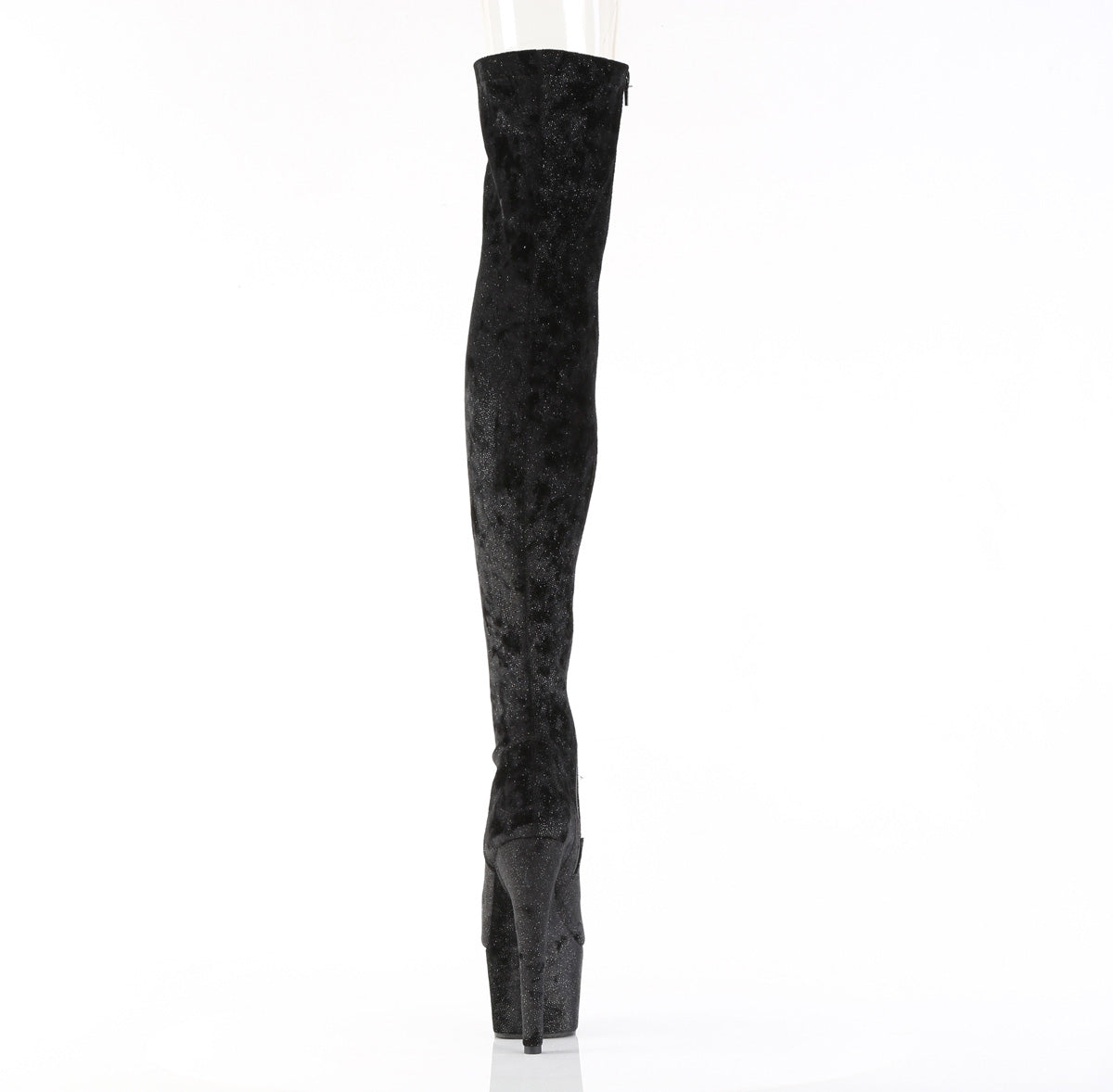 ADORE-3000WR 7" Heel, 2 3/4" PF Stretch Thigh Boot, Side Zip