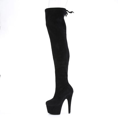 ADORE-3008 **7" Heel, 2 3/4" PF Stretch Pull-On Thigh High Boot
