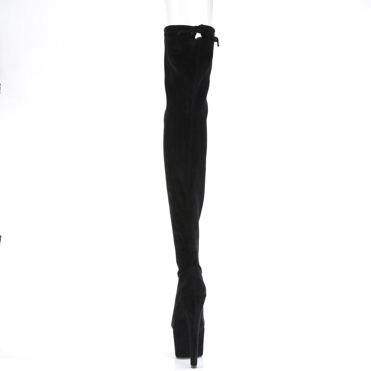 ADORE-3008 **7" Heel, 2 3/4" PF Stretch Pull-On Thigh High Boot