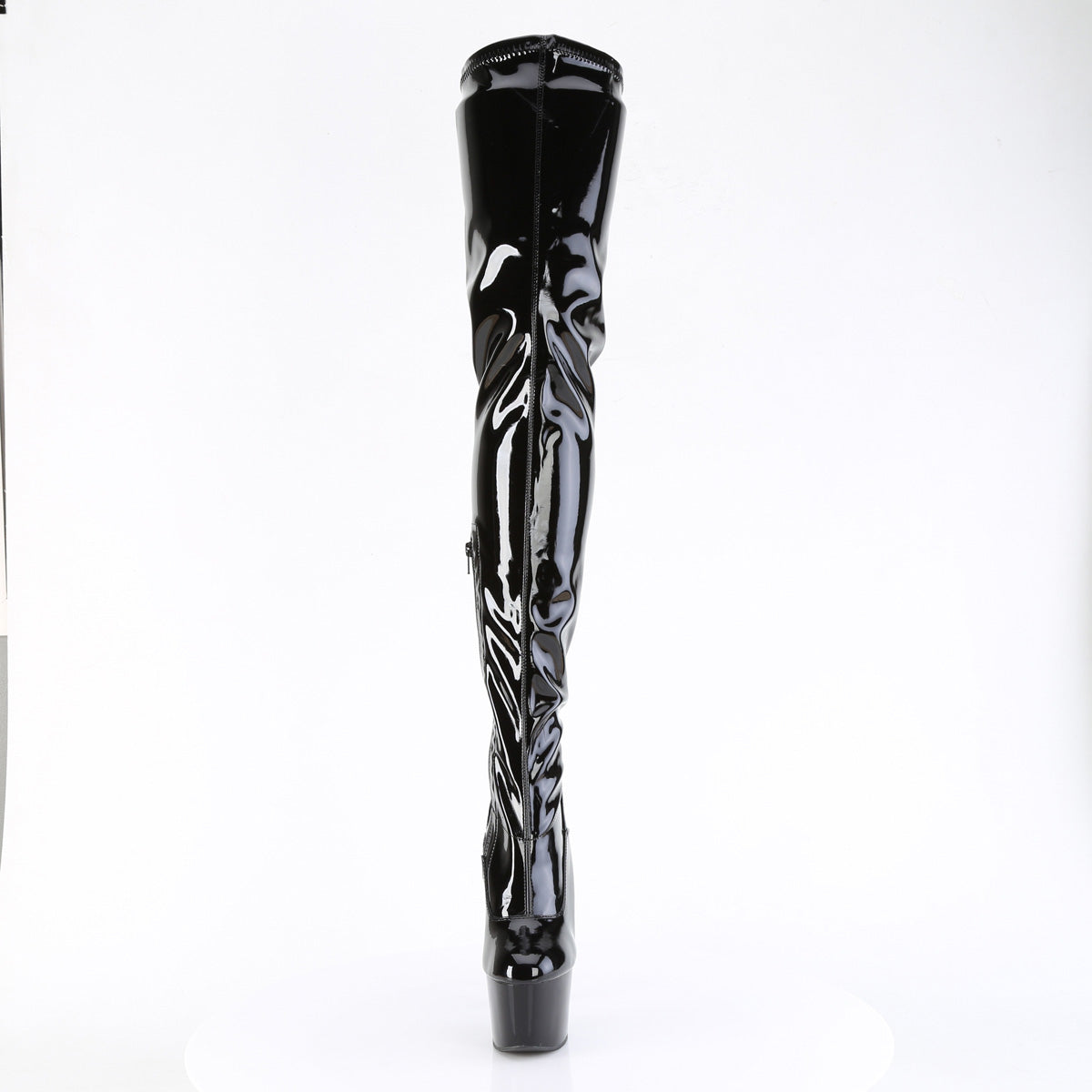 ADORE-4000 7" Heel, 2 3/4" PF Stretch Crotch Boot, Side Zip