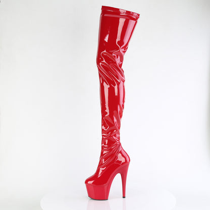 ADORE-4000 7" Heel, 2 3/4" PF Stretch Crotch Boot, Side Zip