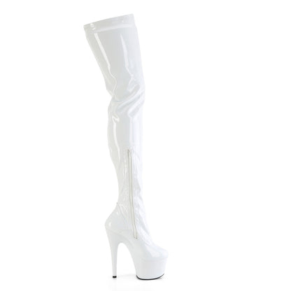 ADORE-4000 7" Heel, 2 3/4" PF Stretch Crotch Boot, Side Zip