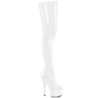 ADORE-4000 7" Heel, 2 3/4" PF Stretch Crotch Boot, Side Zip