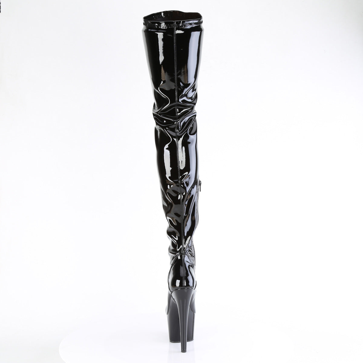 ADORE-4001WR *7" Heel, 2 3/4" PF Stretch Crotch Boot, 1/2 Inner Side Zip