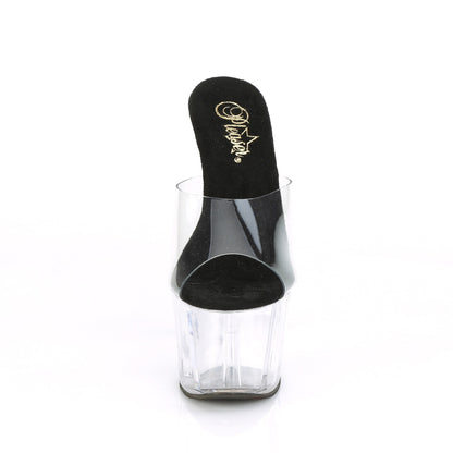 ADORE-701 7" Heel, 2 3/4" PF Peep Toe Slide