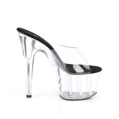 ADORE-701 7" Heel, 2 3/4" PF Peep Toe Slide