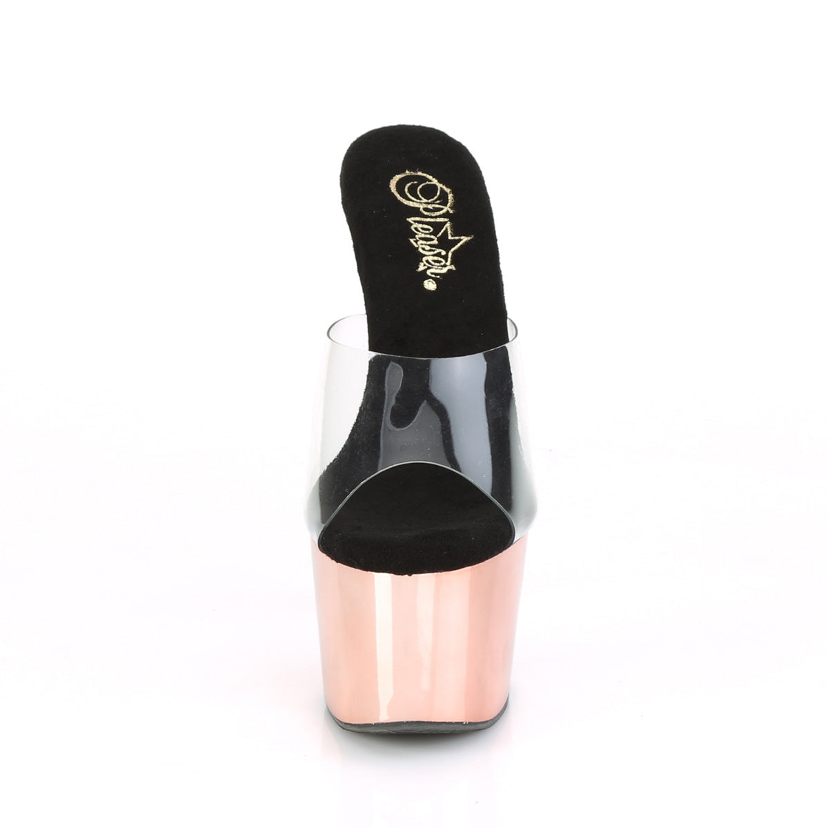 ADORE-701 7" Heel, 2 3/4" PF Peep Toe Slide