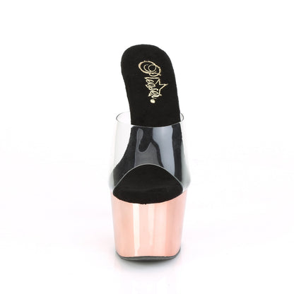 ADORE-701 7" Heel, 2 3/4" PF Peep Toe Slide