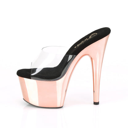 ADORE-701 7" Heel, 2 3/4" PF Peep Toe Slide