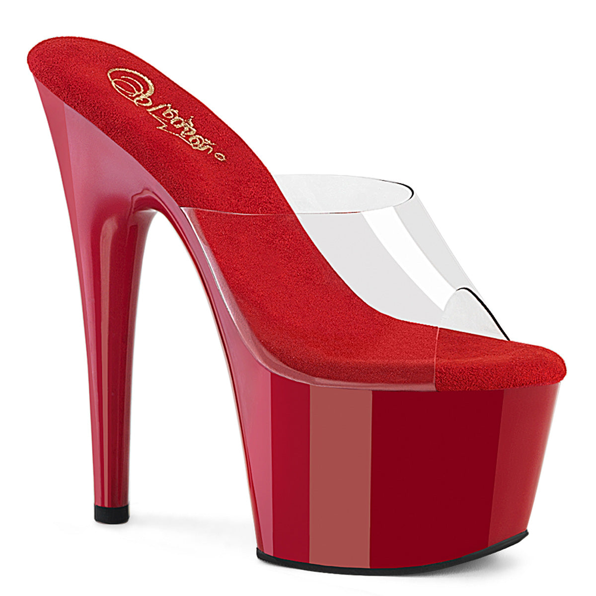 ADORE-701 7" Heel, 2 3/4" PF Peep Toe Slide
