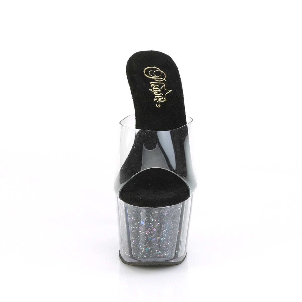 ADORE-701CG *7" Heel, 2 3/4" PF Slide w/ Glitter Inserts