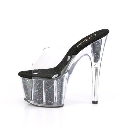 ADORE-701CG *7" Heel, 2 3/4" PF Slide w/ Glitter Inserts