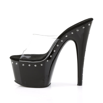 ADORE-701LS 7" Heel, 2 3/4" PF Slide Featuring 1 Line R/S On PF And Heel