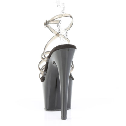 ADORE-706 7" Heel, 2 3/4" PF Criss Cross Ankle Strap Sandal