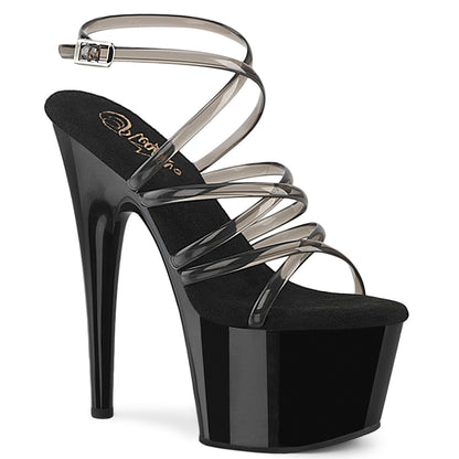 ADORE-706 7" Heel, 2 3/4" PF Criss Cross Ankle Strap Sandal