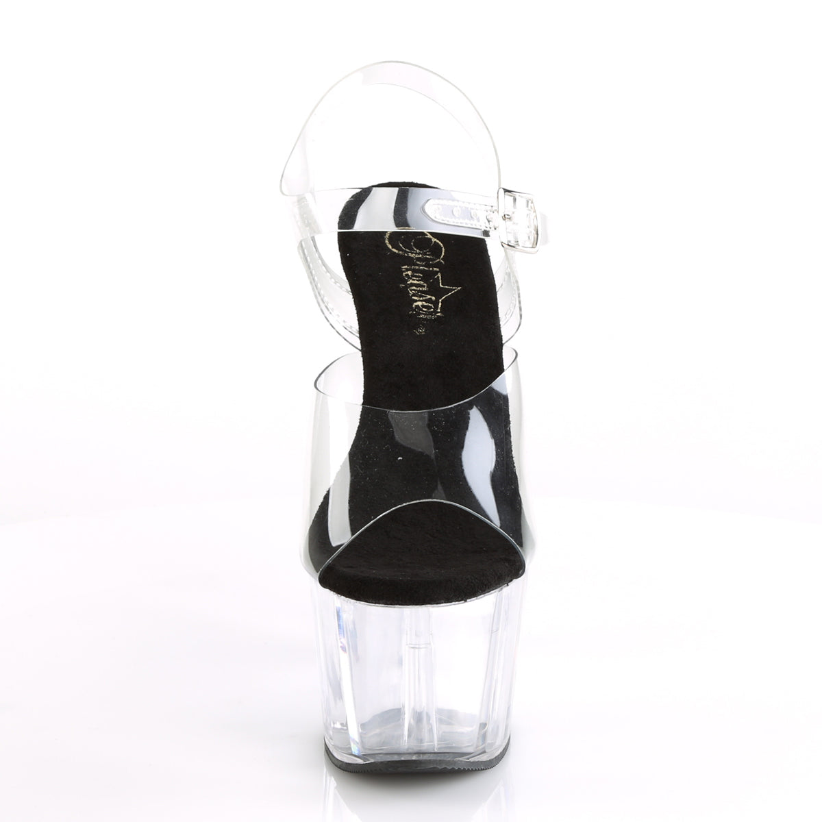 ADORE-708 7" Heel, 2 3/4" PF Ankle Strap Sandal