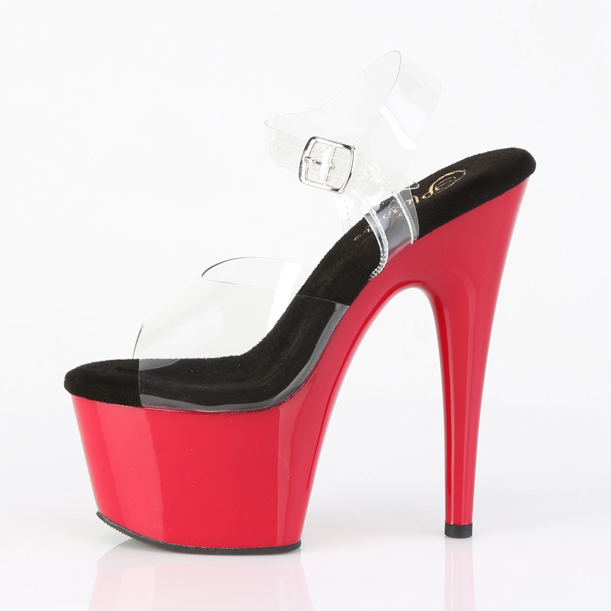 ADORE-708 7" Heel, 2 3/4" PF Ankle Strap Sandal