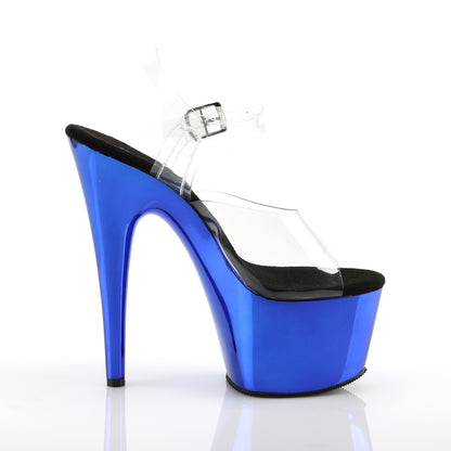 ADORE-708 7" Heel, 2 3/4" PF Ankle Strap Sandal