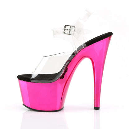ADORE-708 7" Heel, 2 3/4" PF Ankle Strap Sandal