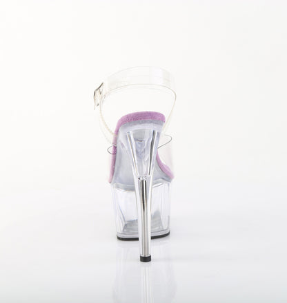 ADORE-708 7" Heel, 2 3/4" PF Ankle Strap Sandal