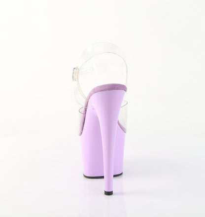 ADORE-708 7" Heel, 2 3/4" PF Ankle Strap Sandal