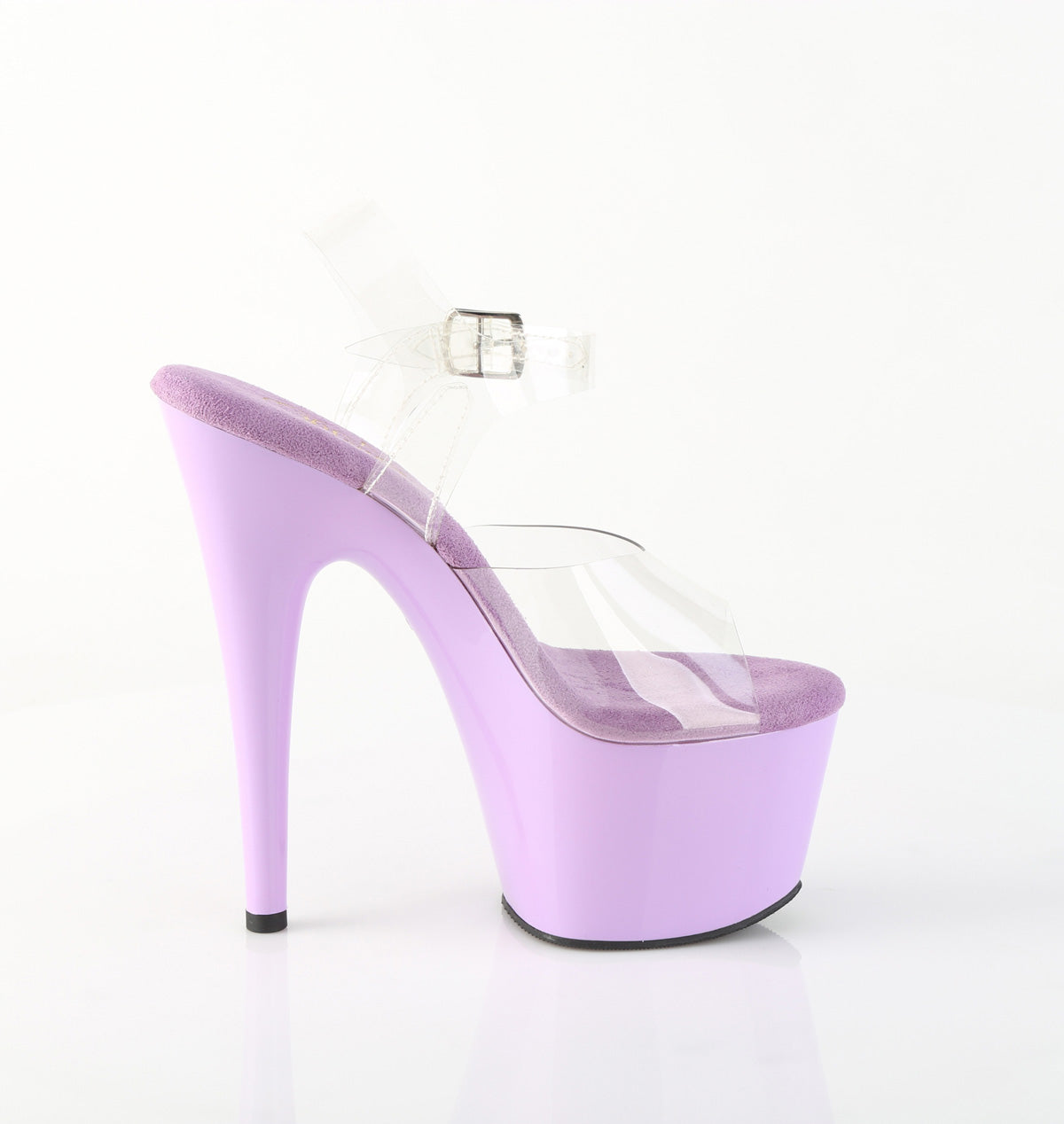 ADORE-708 7" Heel, 2 3/4" PF Ankle Strap Sandal