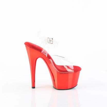 ADORE-708 7" Heel, 2 3/4" PF Ankle Strap Sandal