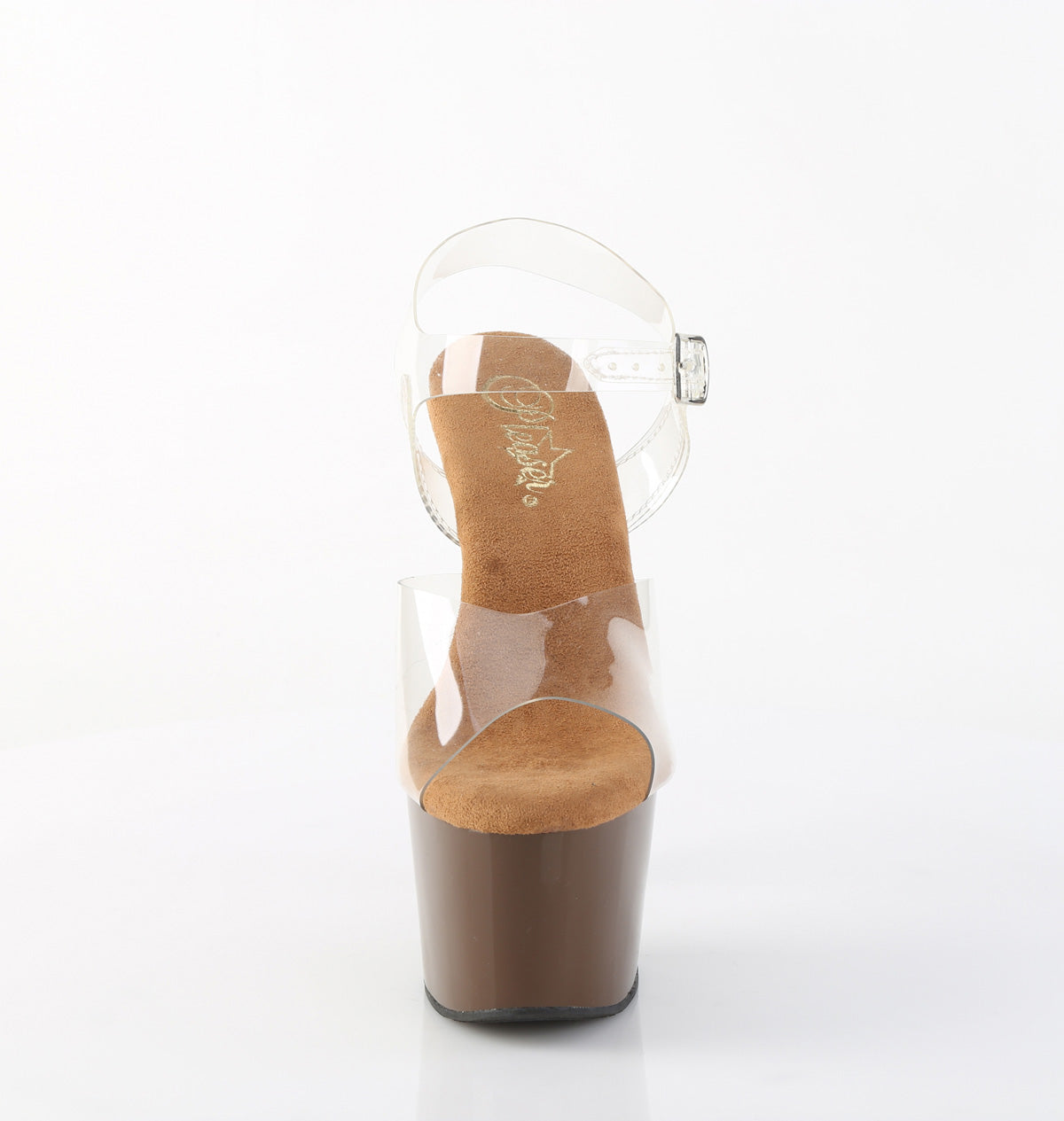ADORE-708 7" Heel, 2 3/4" PF Ankle Strap Sandal