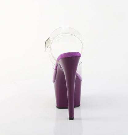 ADORE-708 7" Heel, 2 3/4" PF Ankle Strap Sandal